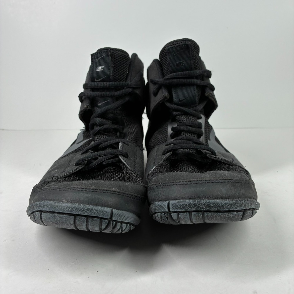 Nike Fury Men's US 11.5 Black Dark Gray Wrestling Boxing MMA Shoes AO2416-010 - Picture 3 of 16